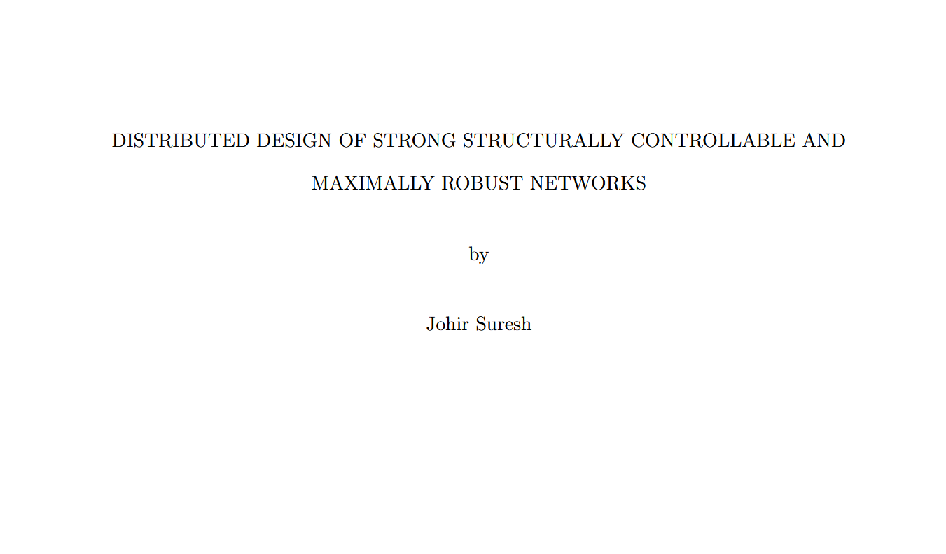 Doctoral dissertation